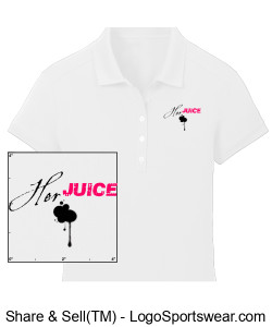women's white golf shirt Design Zoom